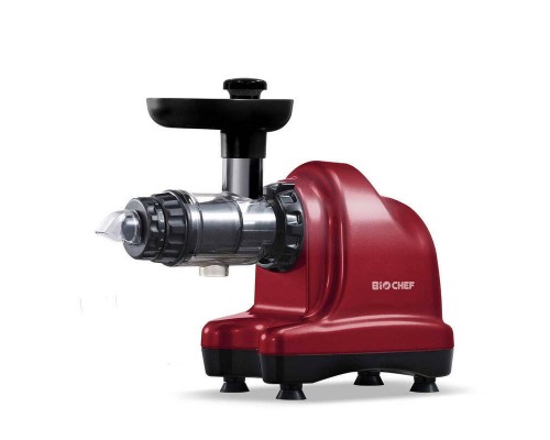 Соковитискач BioChef Axis Cold Press Juicer червона