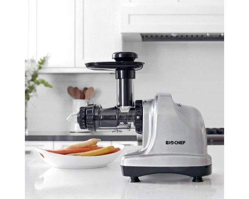Соковитискач BioChef Axis Cold Press Juicer срібло