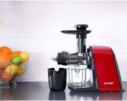 Соковитискач BioChef Axis Compact Cold Press Juicer срібло