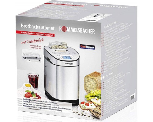 Хлібопічка Rommelsbacher BA 550