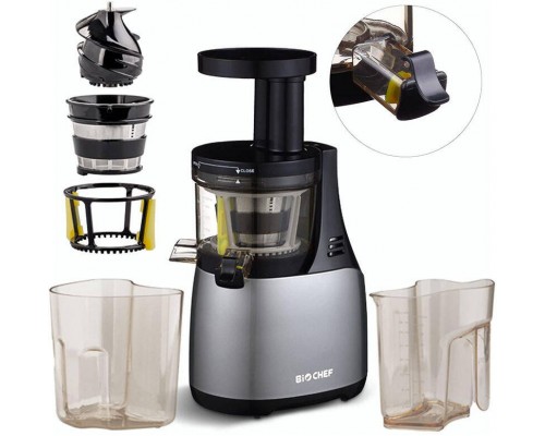 Соковитискач BioChef Synergy Slow Juicer Black