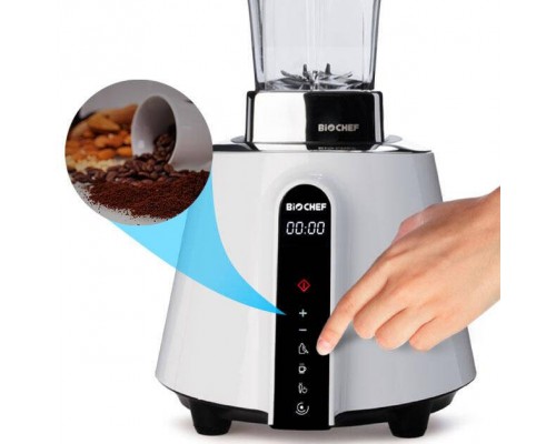 Professional Blender BioChef Living Food Blender with temperature sensor, white