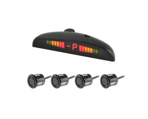 Комплект парктроніка Cyclone SK-4M, black 