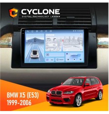 Штатна магнітола BMW X5 (E53) 1999-2006 Cyclone C9-012 4x64 DSP 4G