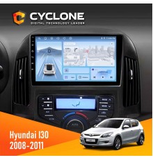 Штатна магнітола Hyundai i30 (FD) 2008-2011 Climate Cyclone C9-012 4x64 DSP 4G