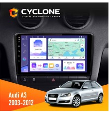 Штатна магнітола Audi A3 2003-2012 Cyclone C9-011 4x64, DSP