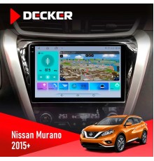 Штатна магнітола Nissana Murano 2015 Decker D10-009 4x64, DSP, 4G, 2k