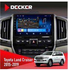 Штатна магнітола Toyota Land Cruiser (200) 2015-2019 Decker D9-008 8x128 DSP 4G