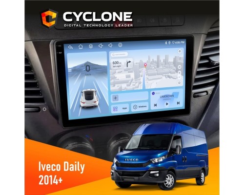 Штатна магнітола Iveco Daily 2014 Cyclone C9-012 4x64 DSP 4G 