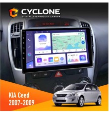 Штатна магнітола KIA Ceed 2007-2009 Cyclone C9-011 4x64, DSP