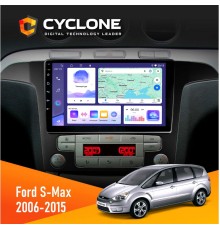 Штатна магнітола Ford S-Max 2006-2015 Climate Cyclone C9-011 4x64, DSP
