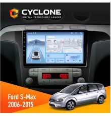 Штатна магнітола Ford S-Max 2006-2015 Climate Cyclone C9-012 4x64 DSP 4G