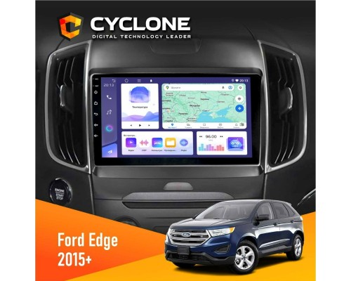 Штатна магнітола Ford Edge 2015 Cyclone C9-011 4x64, DSP 