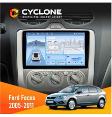 Штатна магнітола Ford Focus 2 2005-2011 Cyclone C9-012 4x64 DSP 4G