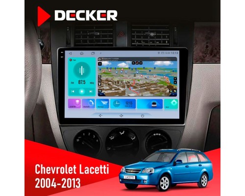 Штатна магнітола Chevrolet Lacetti 2004-2013 Black Decker D10-009 4x64, DSP, 4G, 2k 