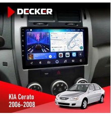 Штатна магнітола KIA Cerato 2004-2006 Decker D9-006 4x64, 4G