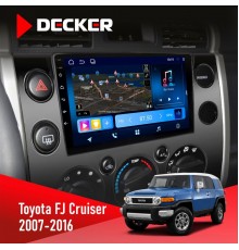 Штатна магнітола Toyota FJ Cruiser 2007-2016 Decker D9-008 8x128 DSP 4G