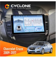 Штатна магнітола Chevrolet Cruze 2009-2018 Cyclone C9-012 4x64 DSP 4G