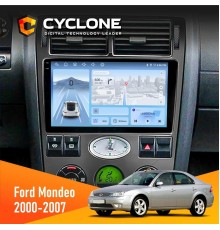 Штатна магнітола Ford Mondeo 2000-2007 Cyclone C9-012 4x64 DSP 4G