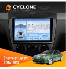 Штатна магнітола Chevrolet Lacetti 2004-2013 Cyclone C9-012 4x64 DSP 4G