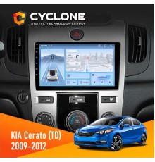 Штатна магнітола KIA Cerato (TD) 2009-2012 Cyclone C9-012 4x64 DSP 4G