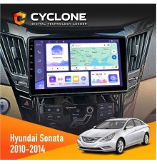 Штатна магнітола Hyundai Sonata (YF) 2010-2014 CAN Cyclone C9-011 4x64, DSP