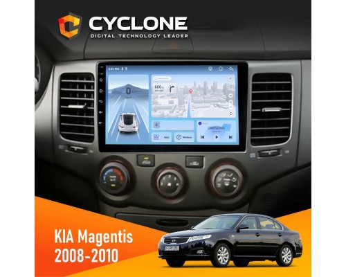 Штатна магнітола KIA Magentis 2008-2010 Cyclone C9-012 4x64 DSP 4G 