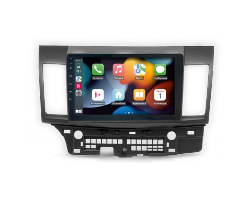 Штатна магнітола Mitsubishi Lancer X 2007-2017 AMP Rockford Decker D10-009 4x64, DSP, 4G, 2k 
