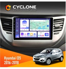 Штатна магнітола Hyundai IX35 2016-2018 Cyclone C9-011 4x64, DSP