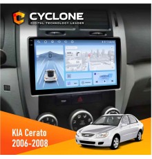 Штатна магнітола KIA Cerato 2006-2008 Conditioner Cyclone C9-012 4x64 DSP 4G