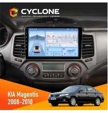 Штатна магнітола KIA Magentis 2008-2010 Universal Cyclone C9-012 4x64 DSP 4G