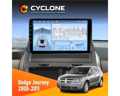 Штатна магнітола Dodge Journey 2008-2011 Cyclone C9-012 4x64 DSP 4G 