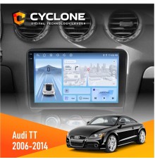 Штатна магнітола Audi TT 2006-2014 Cyclone C9-012 4x64 DSP 4G