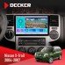 Штатна магнітола Nissan X-Trail 2004-2007 Decker D10-009 4x64, DSP, 4G, 2k 