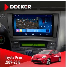 Штатна магнітола Toyota Prius 2009-2016 Black Decker D9-008 8x128 DSP 4G