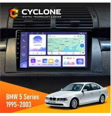 Штатна магнітола BMW 5 Series (E39) 1995-2003 Радіо модуль Cyclone C9-011 4x64, DSP