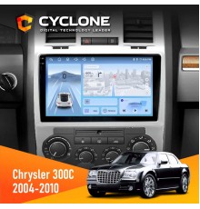 Штатна магнітола Chrysler 300C 2004-2010 Cyclone C9-012 4x64 DSP 4G