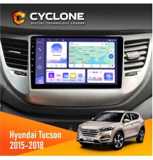 Штатна магнітола Hyundai Tucson 3 2015-2018 Cyclone C9-011 4x64, DSP