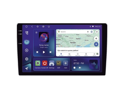 Автомагнітола 9" DECKER D9-005 (4x64 4G 360 2k)" 