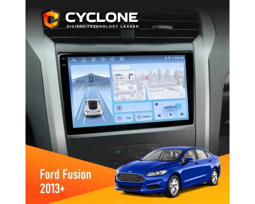 Штатна магнітола Ford Fusion 2013 Cyclone C9-012 4x64 DSP 4G 