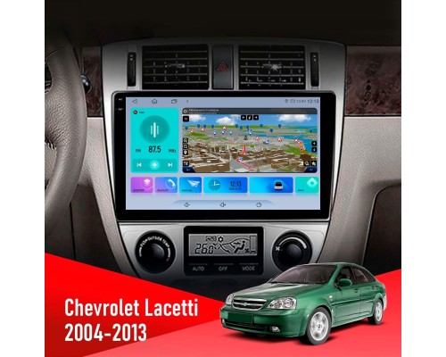 Штатна магнітола Chevrolet Lacetti 2004-2013 Climate Decker D10-009 4x64, DSP, 4G, 2k 