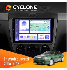 Штатна магнітола Chevrolet Lacetti 2004-2013 Cyclone C9-011 4x64, DSP