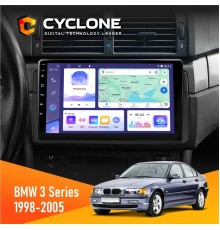 Штатна магнітола BMW 3 Series (E46) 1998-2005 Радіо модуль Cyclone C9-011 4x64, DSP