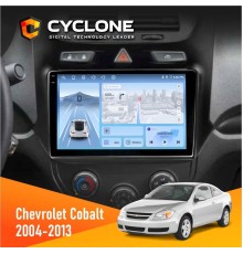 Штатна магнітола Chevrolet Cobalt 2004-2013 Cyclone C9-012 4x64 DSP 4G