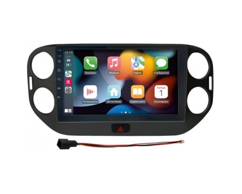 Штатна магнітола Volkswagen Tiguan, Golf Plus 2008-2016 Black Decker D10-009 4x64, DSP, 4G, 2k 