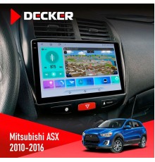 Штатна магнітола Mitsubishi ASX 2010-2016 Decker D10-009 4x64, DSP, 4G, 2k