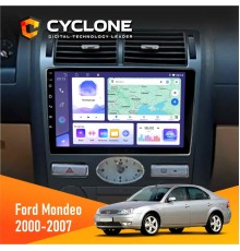 Штатна магнітола Ford Mondeo 2000-2007 Climate Cyclone C9-011 4x64, DSP