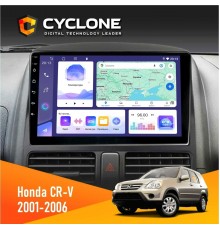 Штатна магнітола Honda CR-V 2001-2006 Cyclone C9-011 4x64, DSP