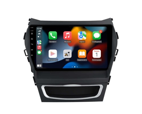 Штатна магнітола Hyundai Santa Fe 2012-2018 CAN Cyclone C9-012 4x64 DSP 4G 