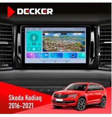 Штатна магнітола Skoda Kodiaq 2016-2021 Decker D10-009 4x64, DSP, 4G, 2k